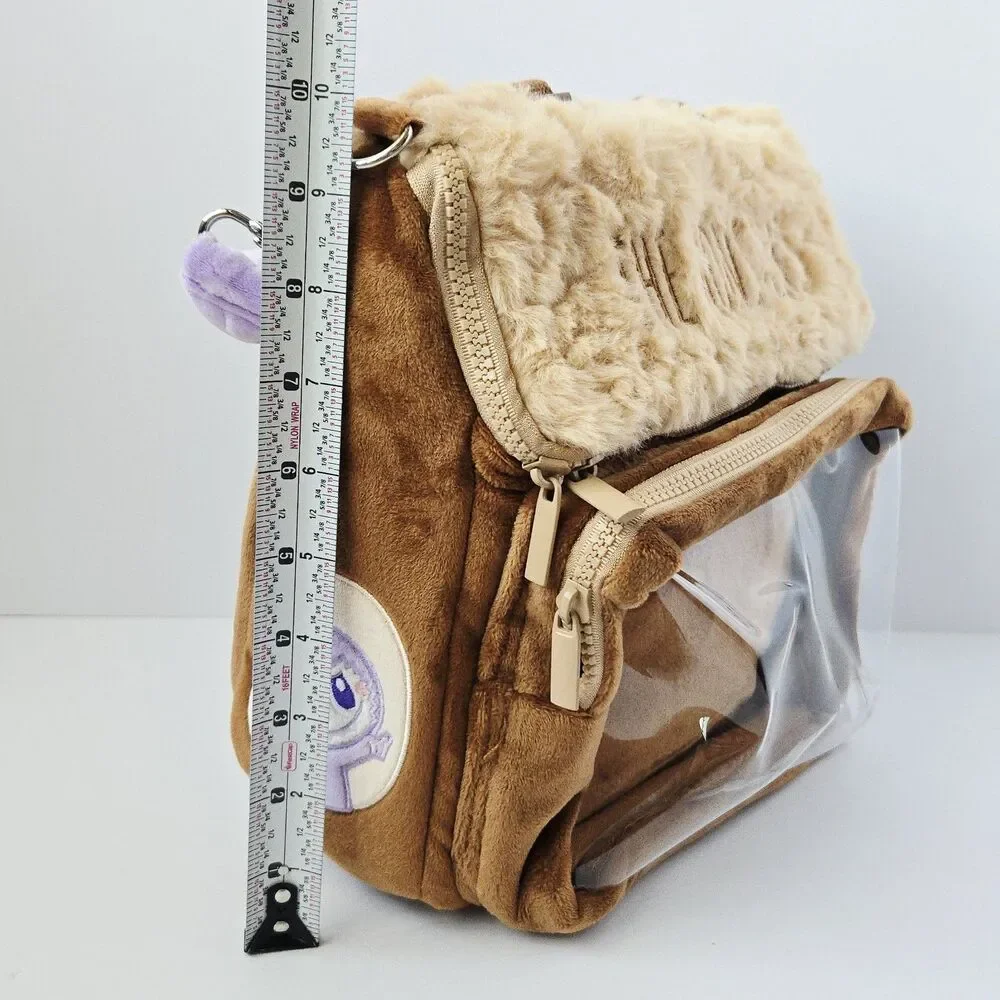 Pop Mart x The Monsters Labubu Fuzzy Backpack & Coffee Cup Membership Exclusive